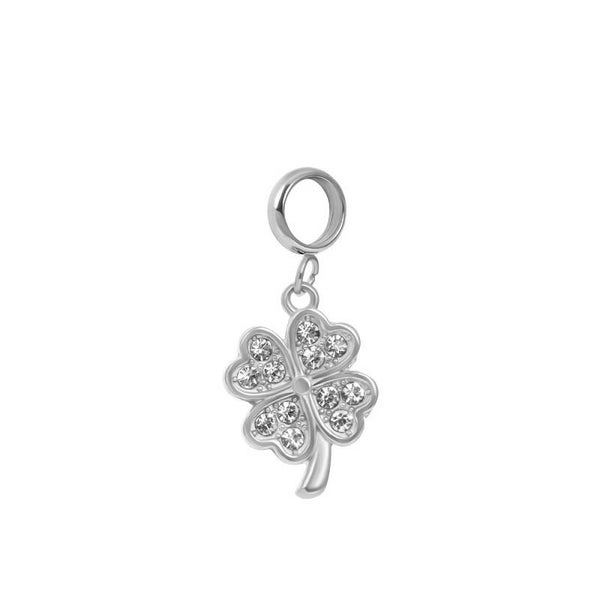 iXXXi Connect Bedel Charm Lucky Clover Zirconia Zilver