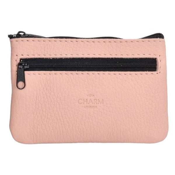 Charm London Anna Leren Sleuteletui Roze