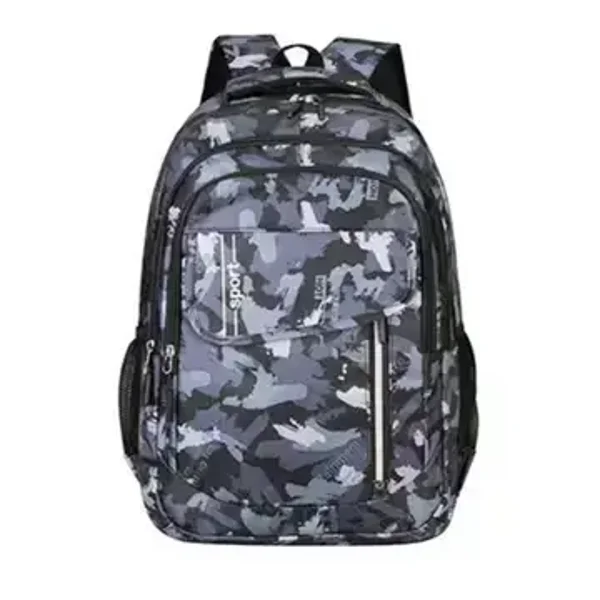 Rugzak Elvin Sport Camouflage Blauw