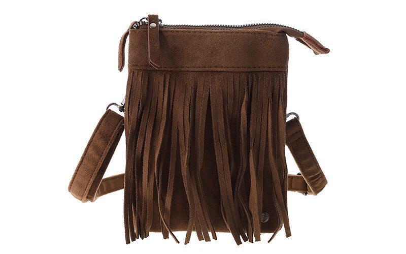 Dutch Dames Telefoon- en schoudertasje Lados Camel