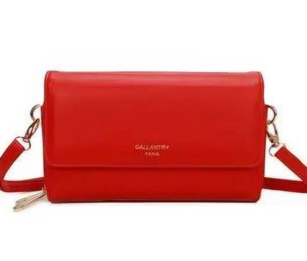 Dames Clutch / Portemonnee Gallantry Paris Naélys Rood