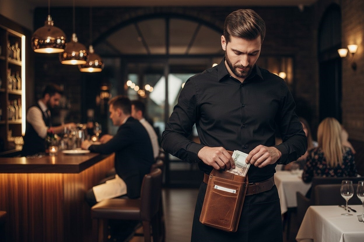 Bruin Horeca Portemonee | Tassen Boutique