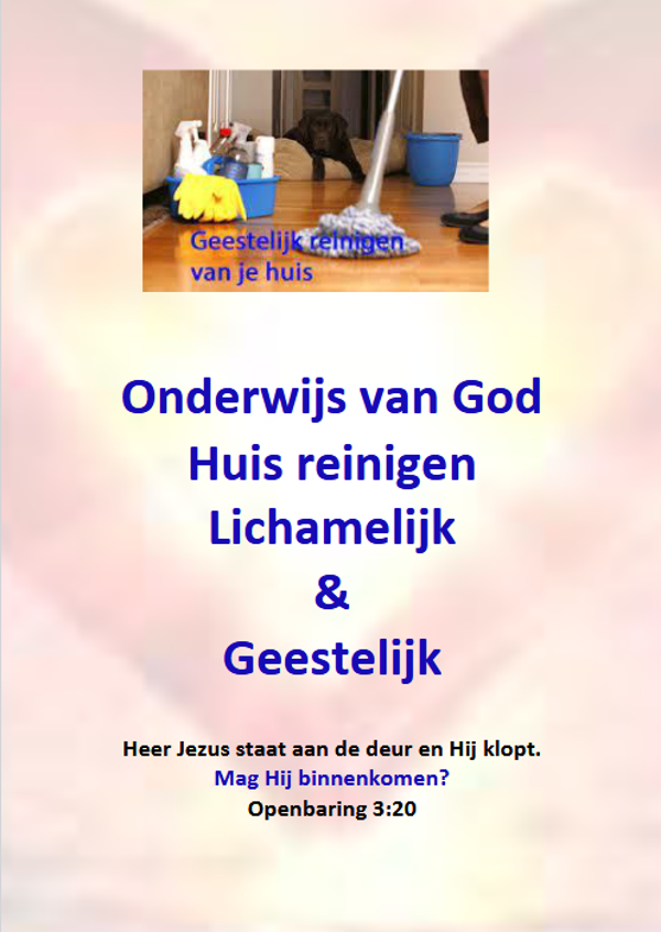 Pocket je huis reinigen lichamelijk & geestelijk