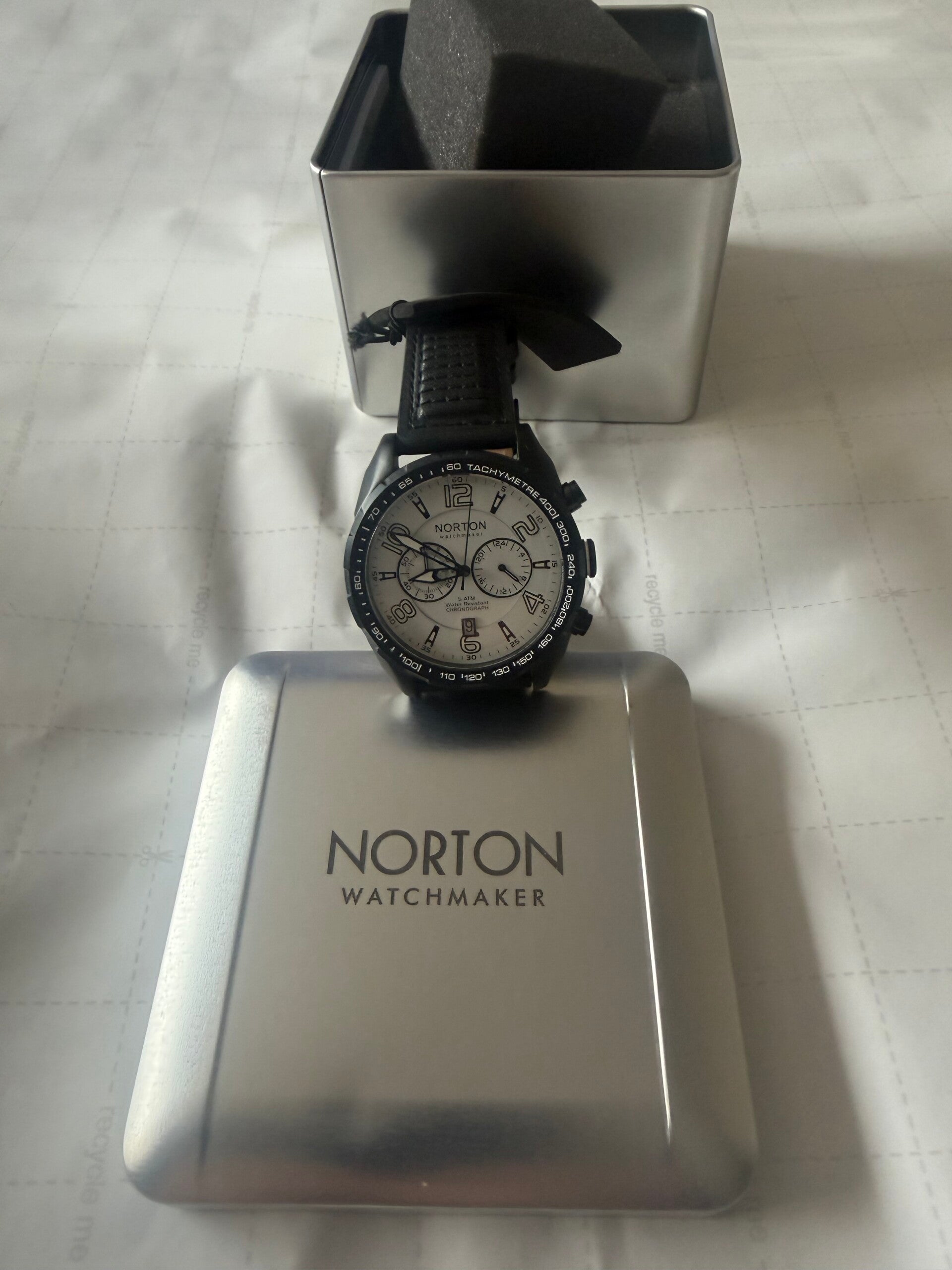 Norton watchmakers chronograph watch