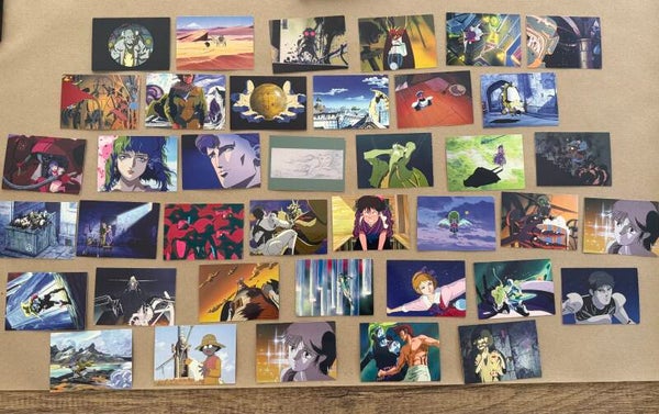 Vintage 1990's 'Masters of Japanese Animation' Robot Carnival Trading Cards, 39 Cards