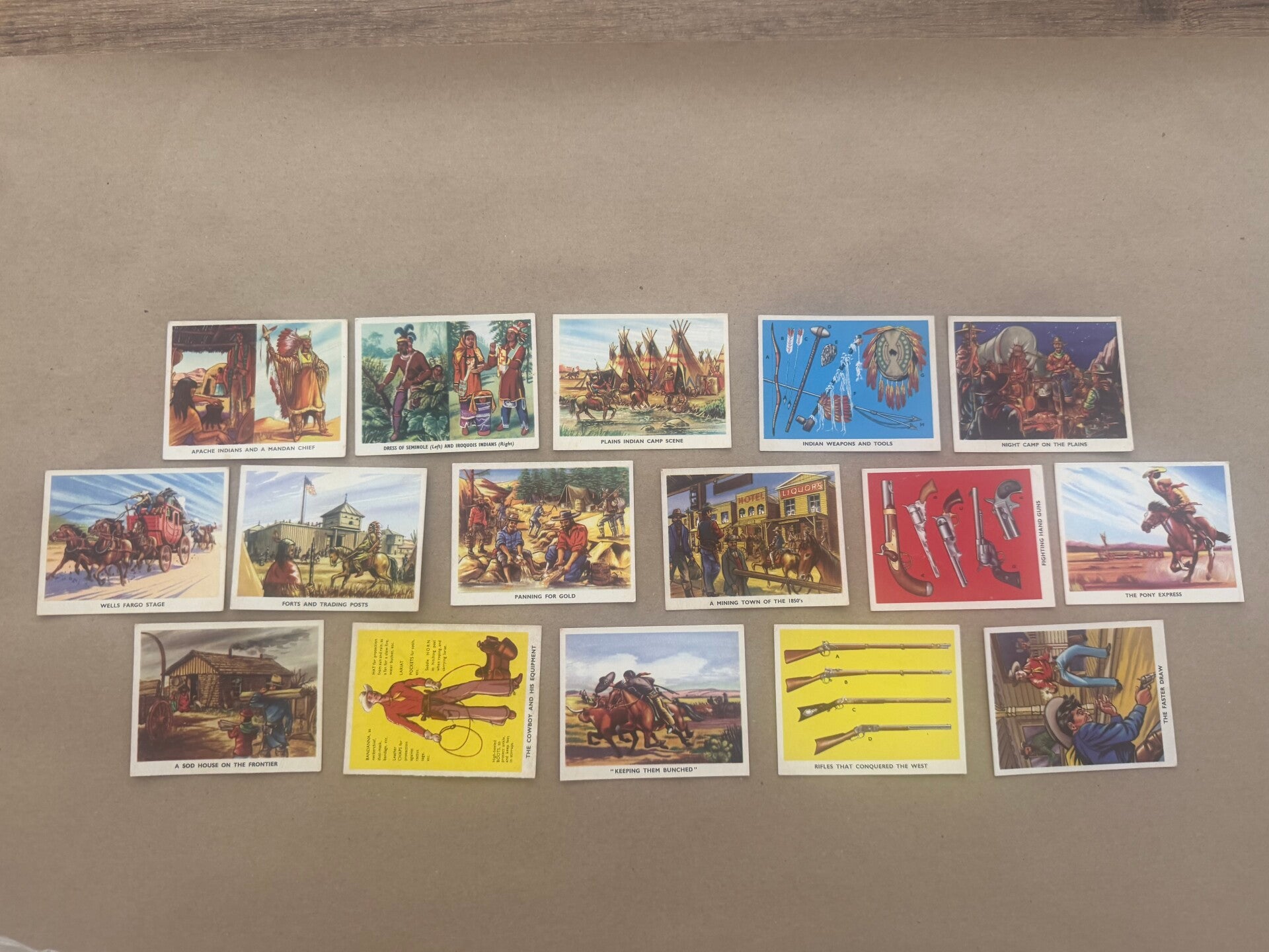 Vintage 1950s Weetabix Cereal Trading Cards