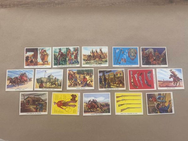 Vintage 1950s Weetabix Cereal Trading Cards