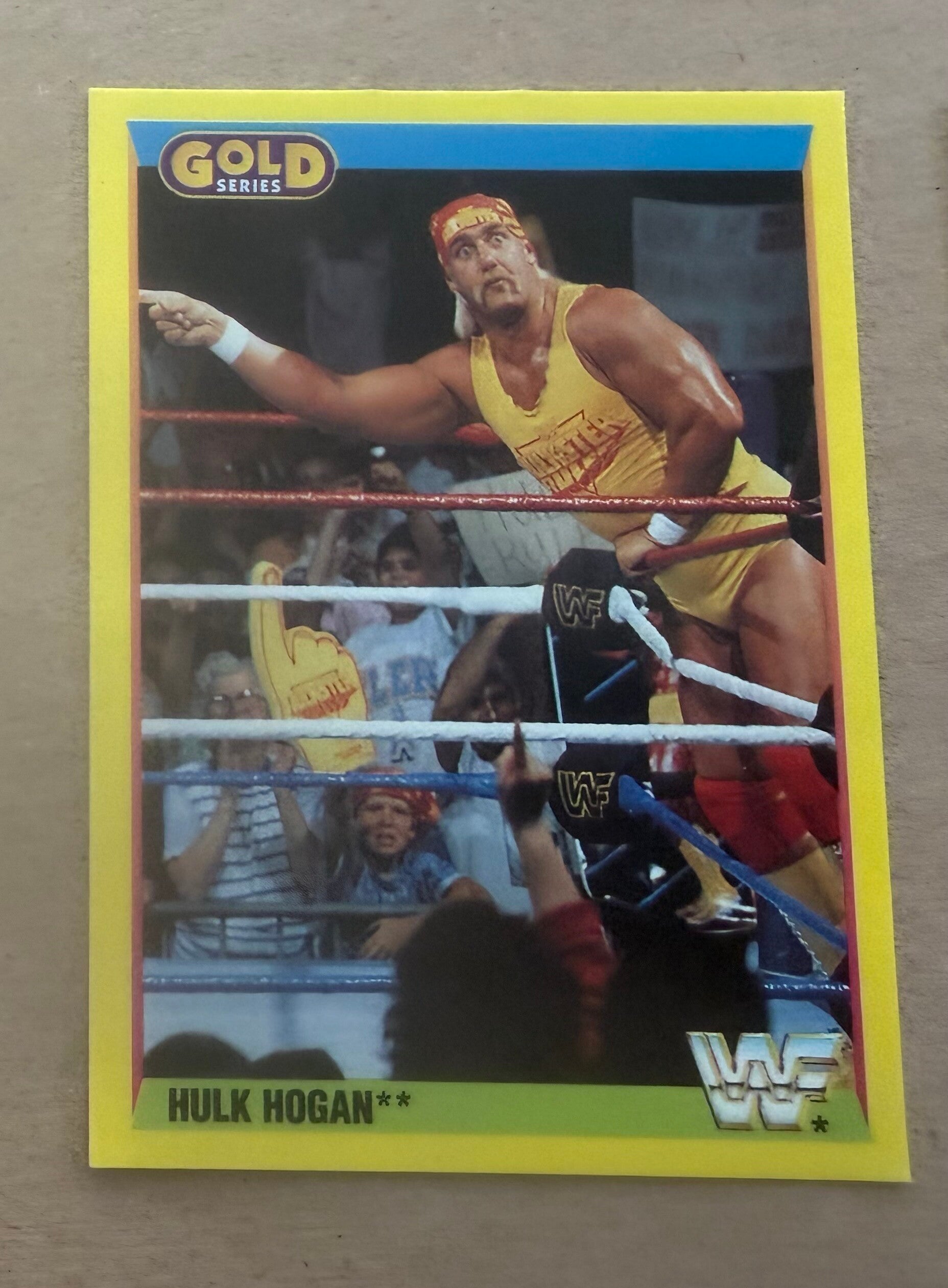 1992 Merlin WWF Gold Series Trading Cards 94/96