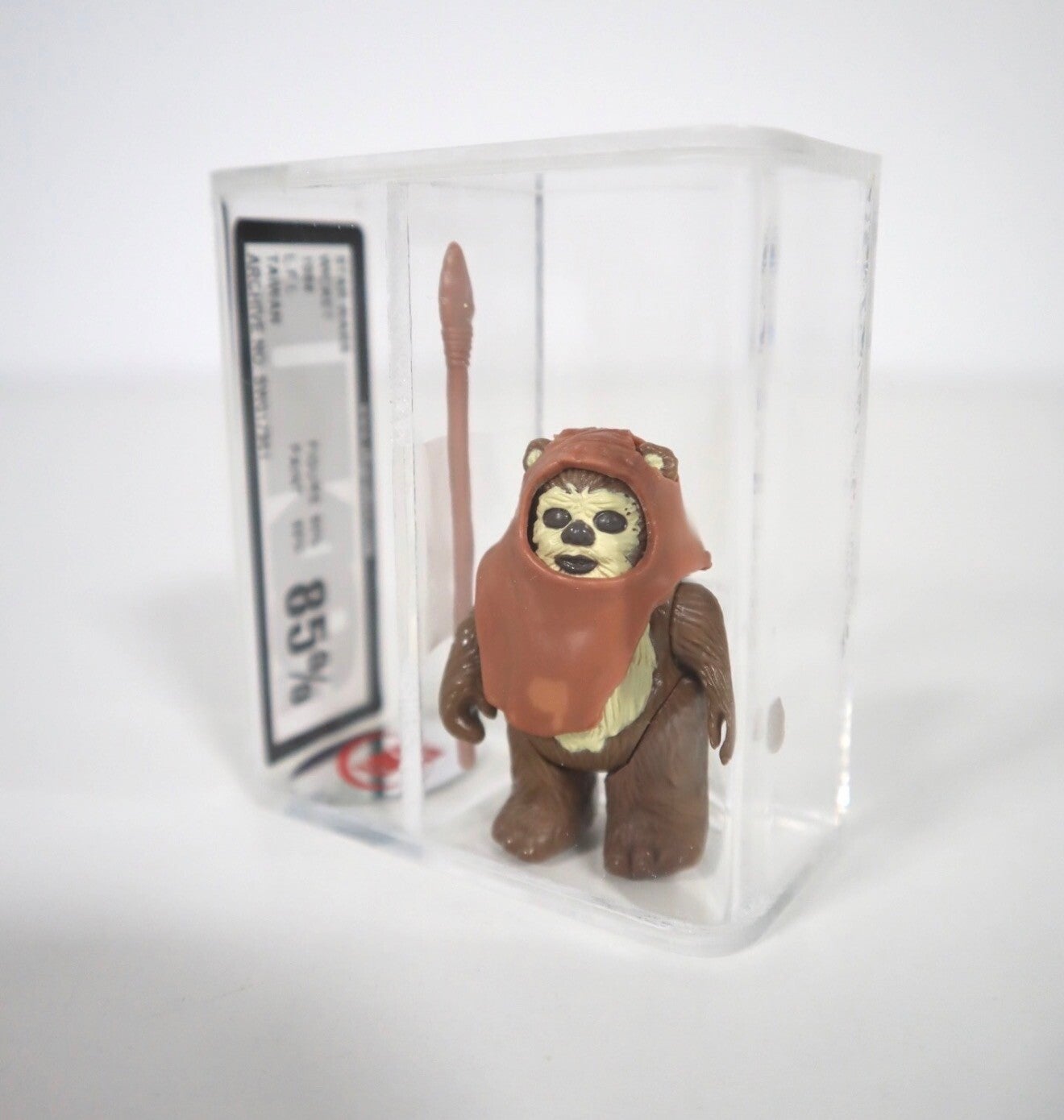 Star Wars 3.75" Action Figure Wicket 1984 LFL Taiwan UKG 85%