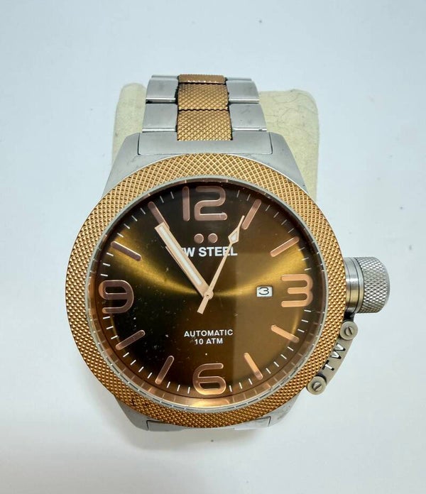 TW Steel 50mm automatic watch