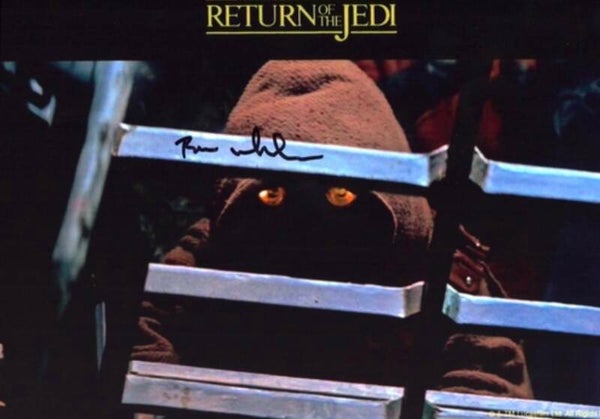 Brian Wheeler signed 10x8 colour photo (Ewok, Return of the Jedi), Star Wars.