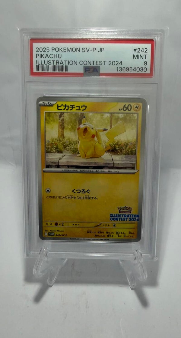 Pokemon Pikachu Graded card,