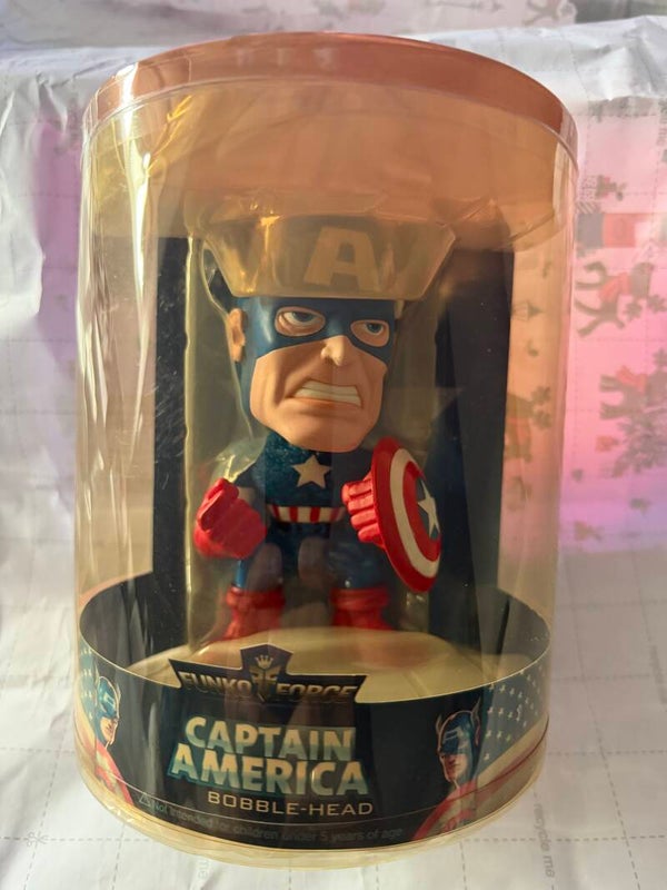 Funko Force bobble head vinyl figure Captain America