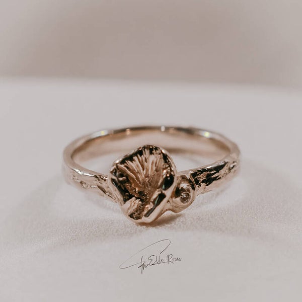April - Diamant geelgoud (ring)