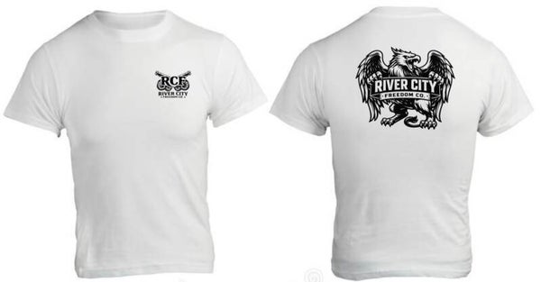 RCF Cannon White Tee