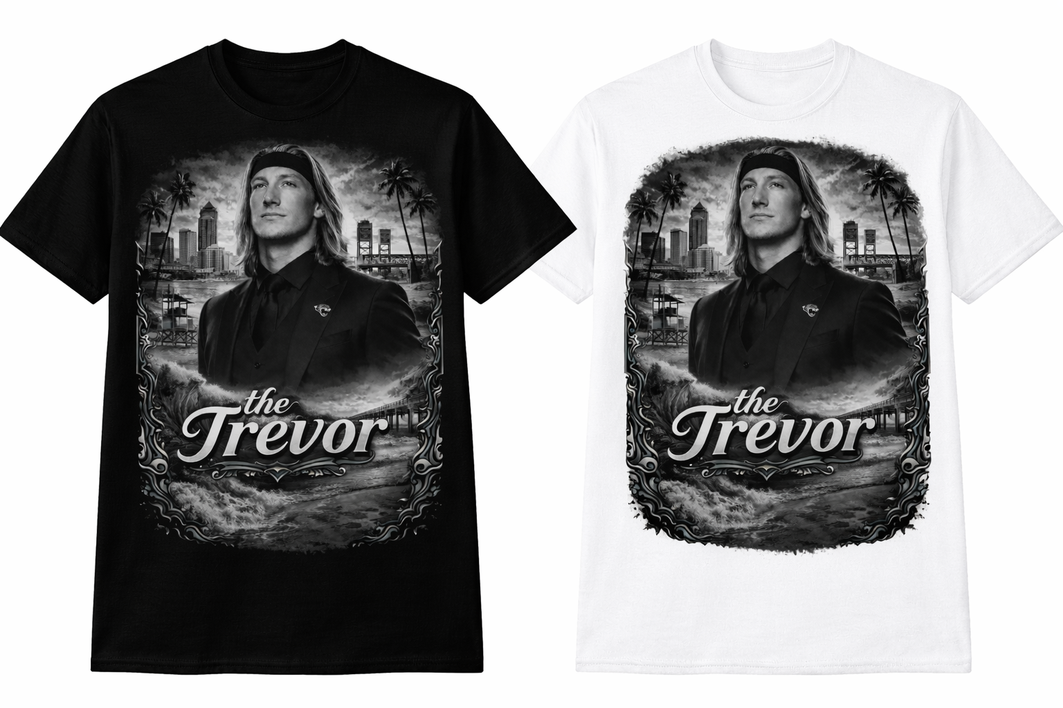 The Trevor Tee (B/W)
