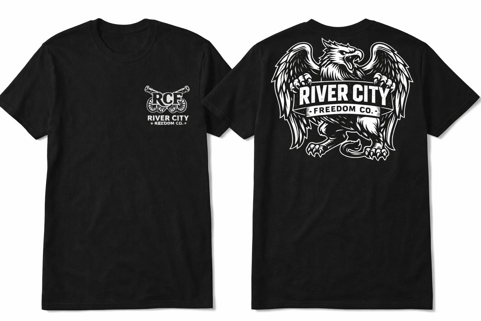 RCF Cannon Black Tee