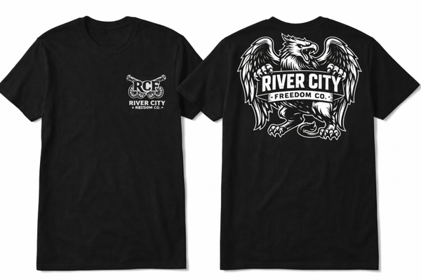 RCF Cannon Black Tee