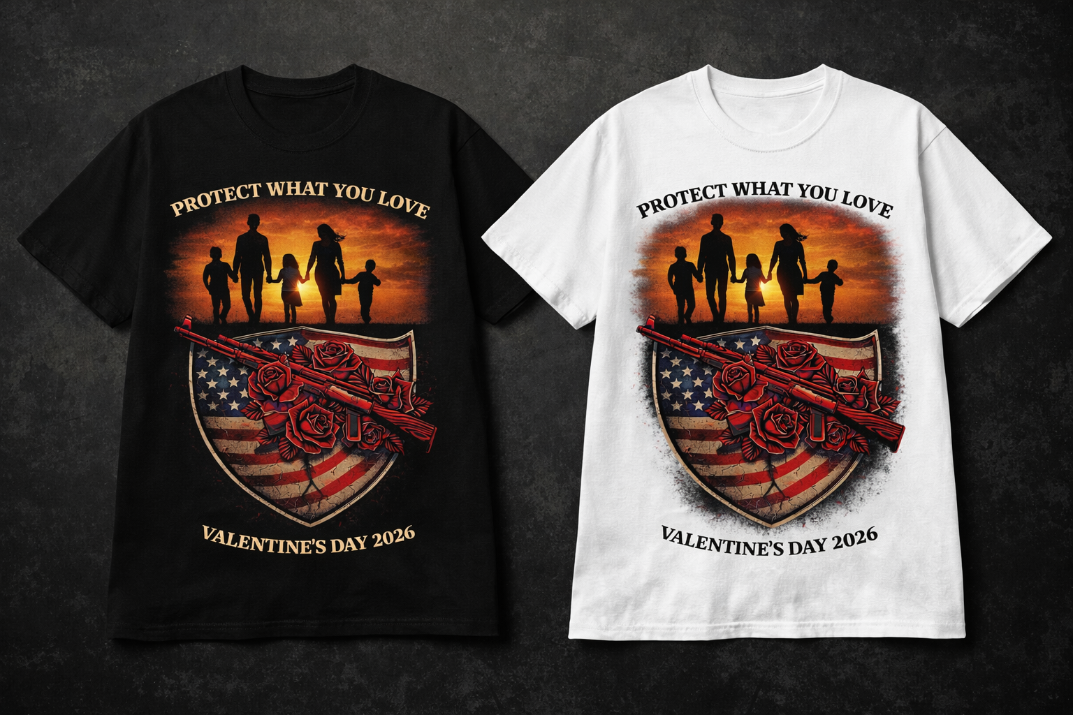 Protect What You Love – Valentine’s Day Tee