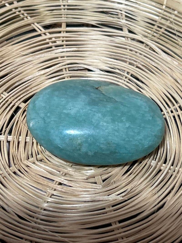 Amazonite Palm Stone