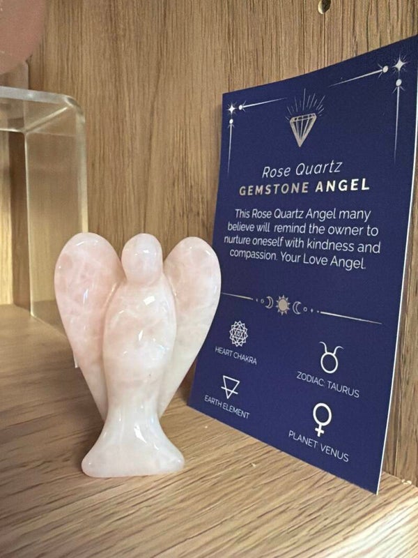 Rose Quartz Angel