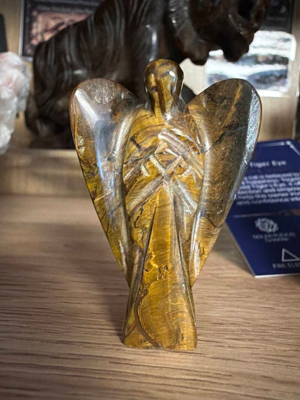 Tiger eye angel