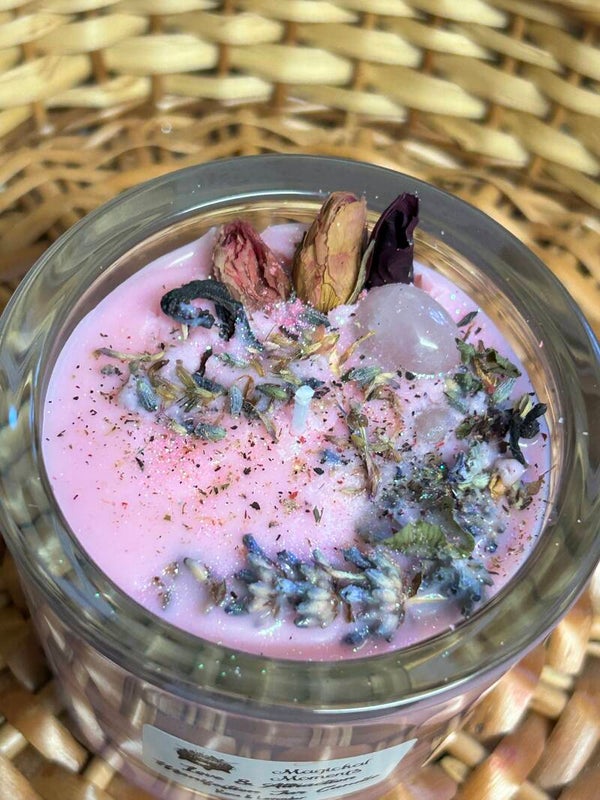 Glass Jar Candle Love & Attraction