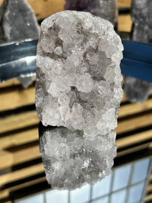 Clear Quartz Geode Cluster