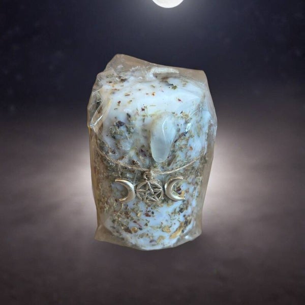 Moon Magick Small Pillar Candle