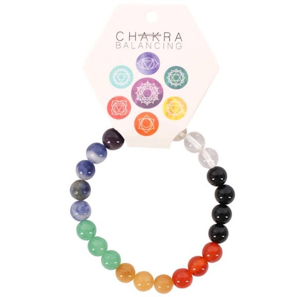 Chakra Sphere Bead Bracelet