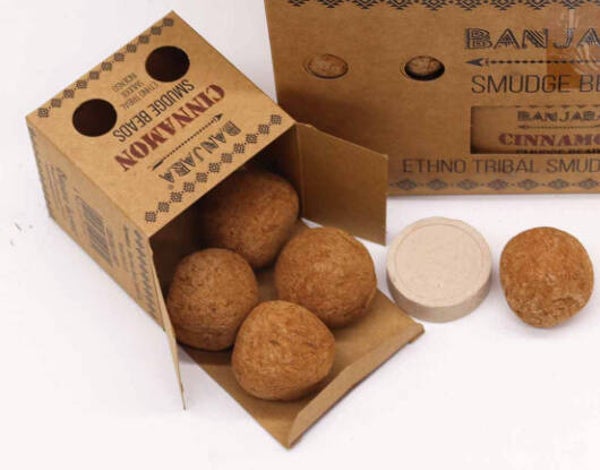 Cinnamon Smudge Beads