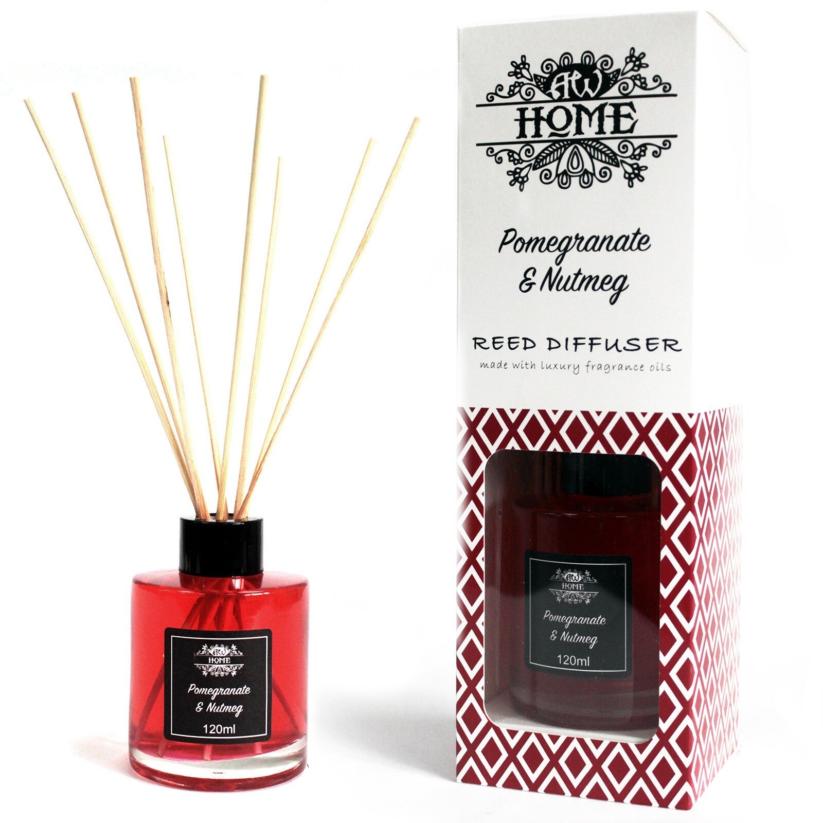 Reed Diffuser - Pomegranate & Nutmeg