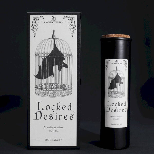Ancient Witch Locked Desires Candle – Manifestation