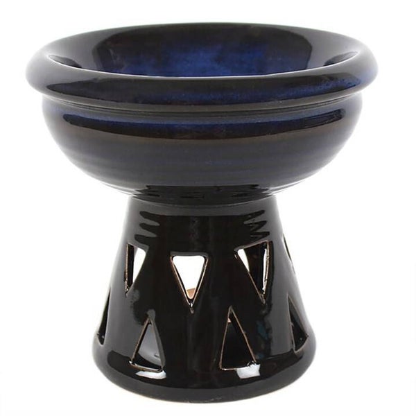 Deep Dish oil burner blue
