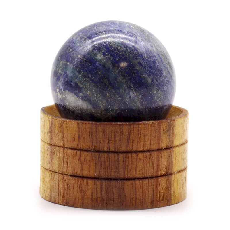Afghan Lapis with Stand - 40mm