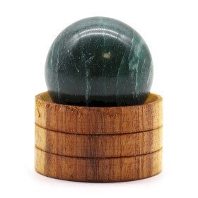 Indian Jade with Stand 40mm