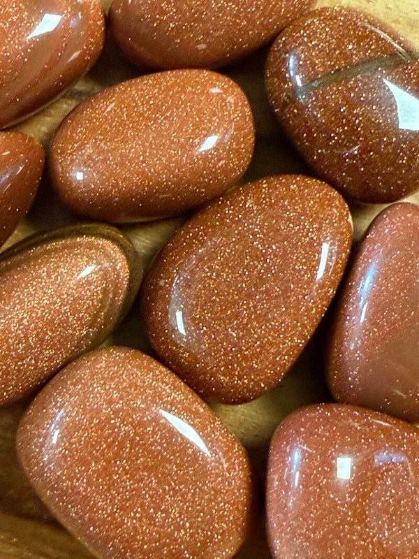 Goldstone Tumble Stones