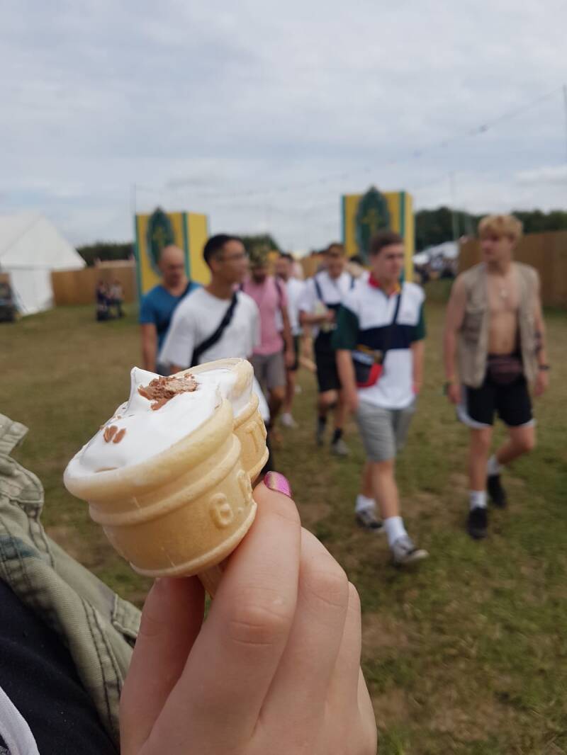 Ice cream first