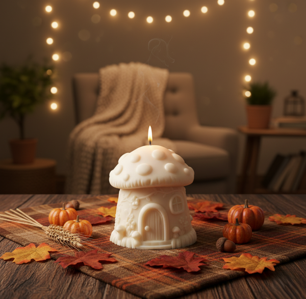 🍄 Paddenstoel Kaars