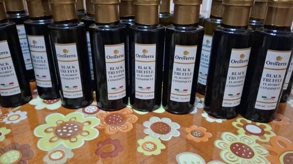 Zwarte truffelolie