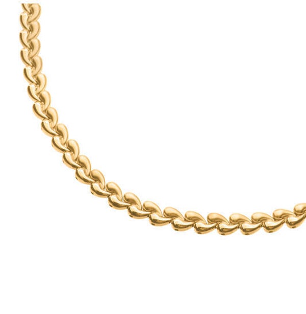 Boccia collier fantasie schakel 08072-03