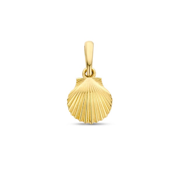 Gouden hanger schelp