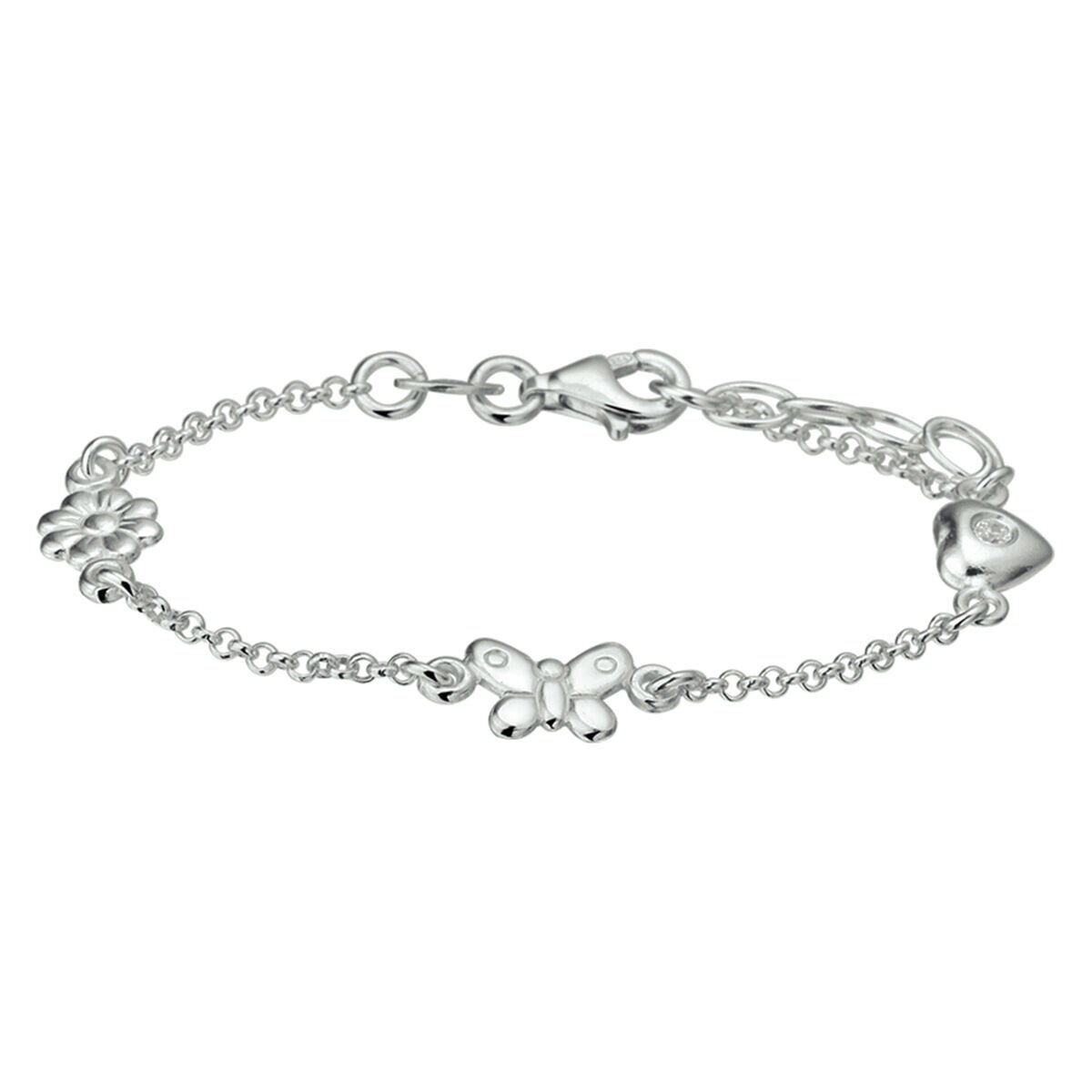 Zilveren armband bloeiende lente