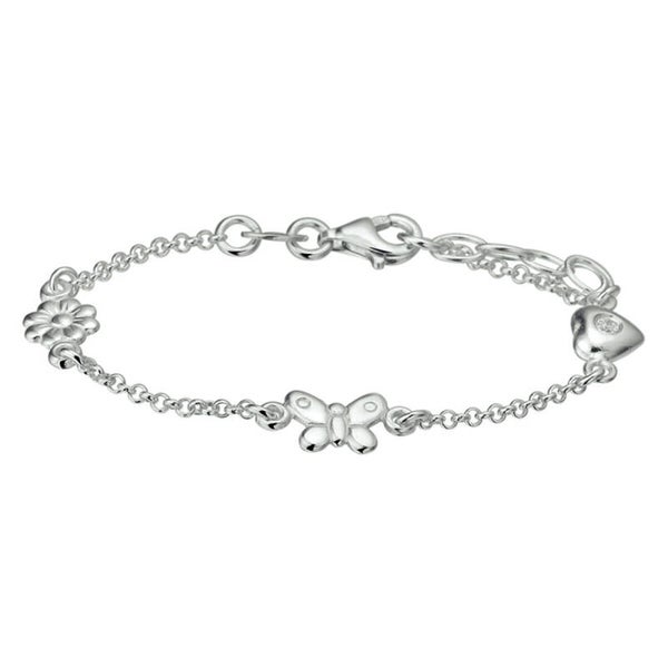 Zilveren armband bloeiende lente