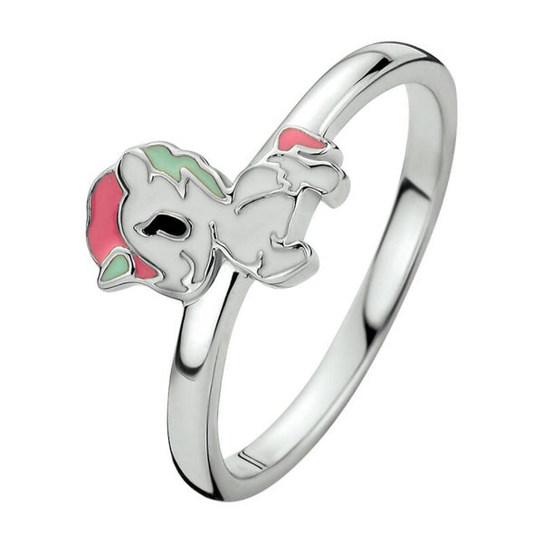 Zilveren ring pastel pegasus