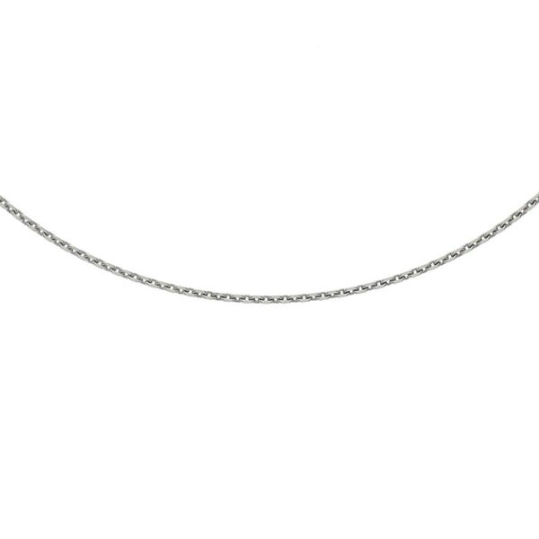Collier anker gediamanteerd 1,1 mm 41 + 4 cm