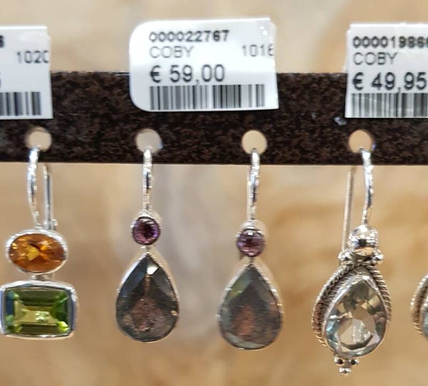 Oorhanger Robijn / Labradoriet