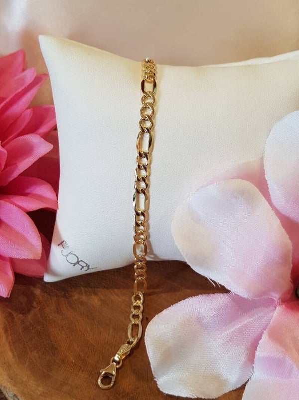 Fjory armband figaro 4mm