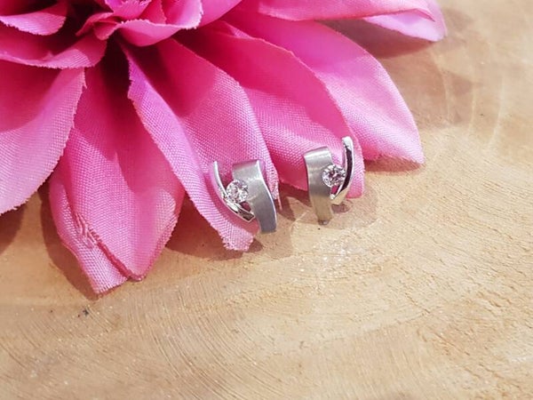 Oorknoppen zirconia geometrisch