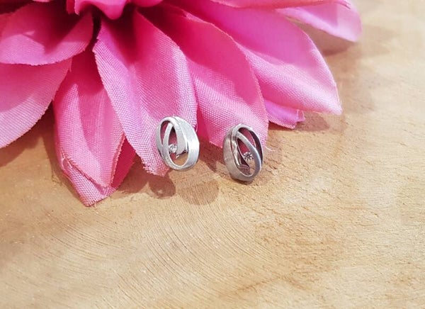Oorknoppen zirconia lusjes